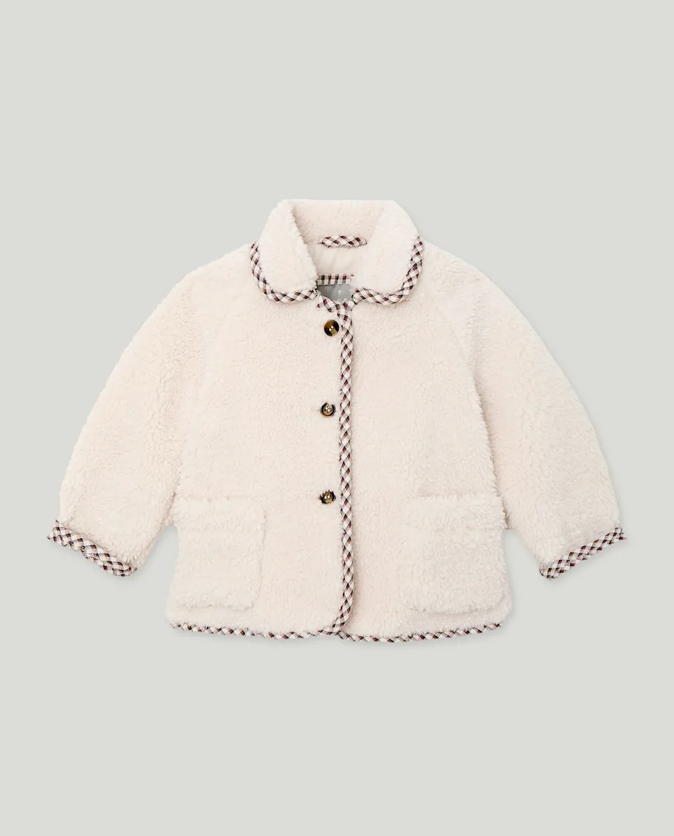 Куртка из овчины с контрастными элементами, пуговицами и передними карманами для малыша-мальчика Coconut El Corte Inglés, бежевый
Куртка из овчины с контрастными элементами, пуговицами и передними карманами для малыша-мальчика Coconut El Corte Inglés, бежевый