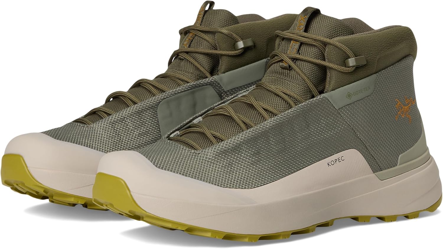 Ботинки Arc'teryx Kopec Mid GTX для мужчин, Средние туристические и походные мужские обувь, Подошва Megagrip - водонепроницаемые, Forage/Rune
Ботинки Arc'teryx Kopec Mid GTX для мужчин, Средние туристические и походные мужские обувь, Подошва Megagrip - водонепроницаемые, Forage/Rune