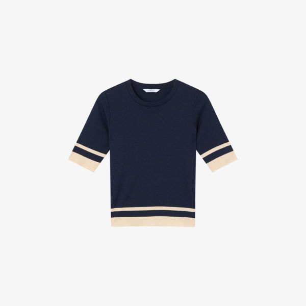 Футболка Lk Bennett Micha с коротким рукавом и полосками, темно-синий
Футболка Lk Bennett Micha с коротким рукавом и полосками, темно-синий