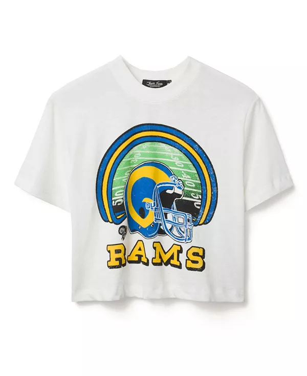 Женская футболка с высоким воротником NFL Los Angeles Rams Game Time Junk Food Clothing, белый
Женская футболка с высоким воротником NFL Los Angeles Rams Game Time Junk Food Clothing, белый