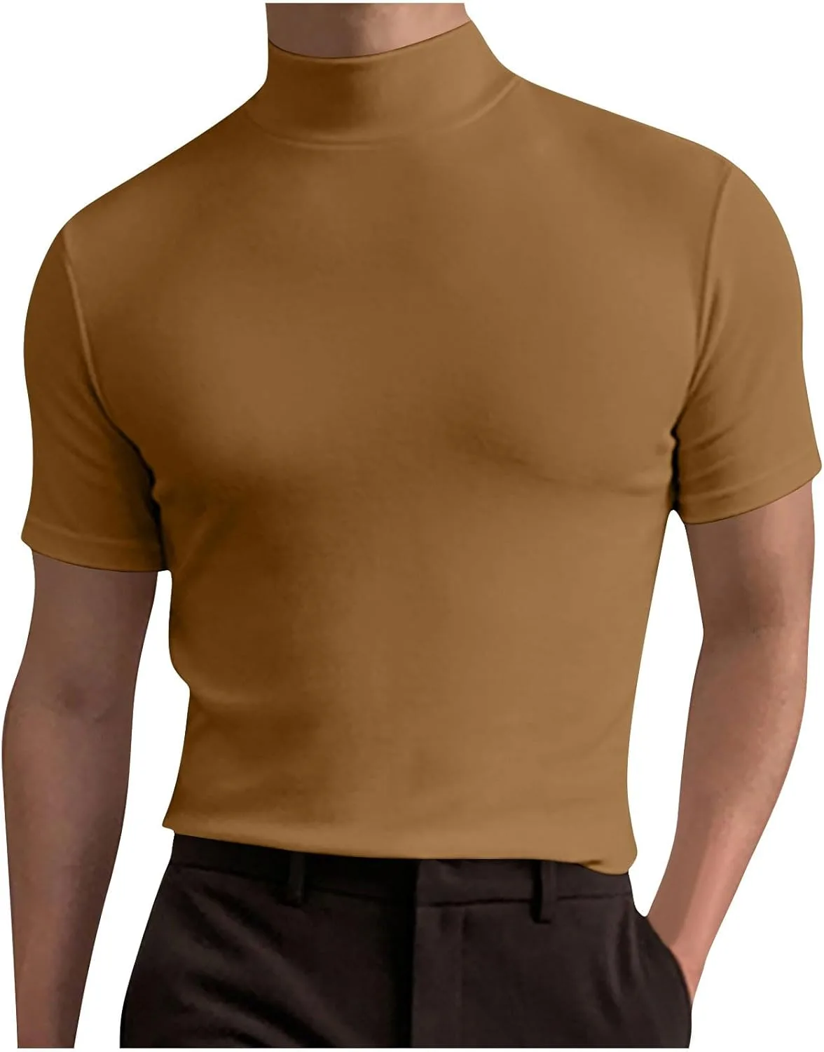 Мужская футболка для тренировок с воротником-стойкой TXGMNA
Мужская футболка для тренировок с воротником-стойкой TXGMNA