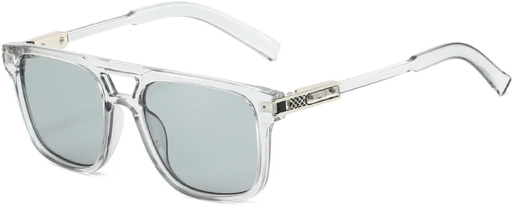 Солнцезащитные очки для мужчин и женщин - защита UV400 - круглая оправа, двойные перемычки, градиентные линзы, для занятий спортом на открытом воздухе и вождения DSVIGF, Gray Light Gray
Солнцезащитные очки для мужчин и женщин - защита UV400 - круглая оправа, двойные перемычки, градиентные линзы, для занятий спортом на открытом воздухе и вождения DSVIGF, Gray Light Gray