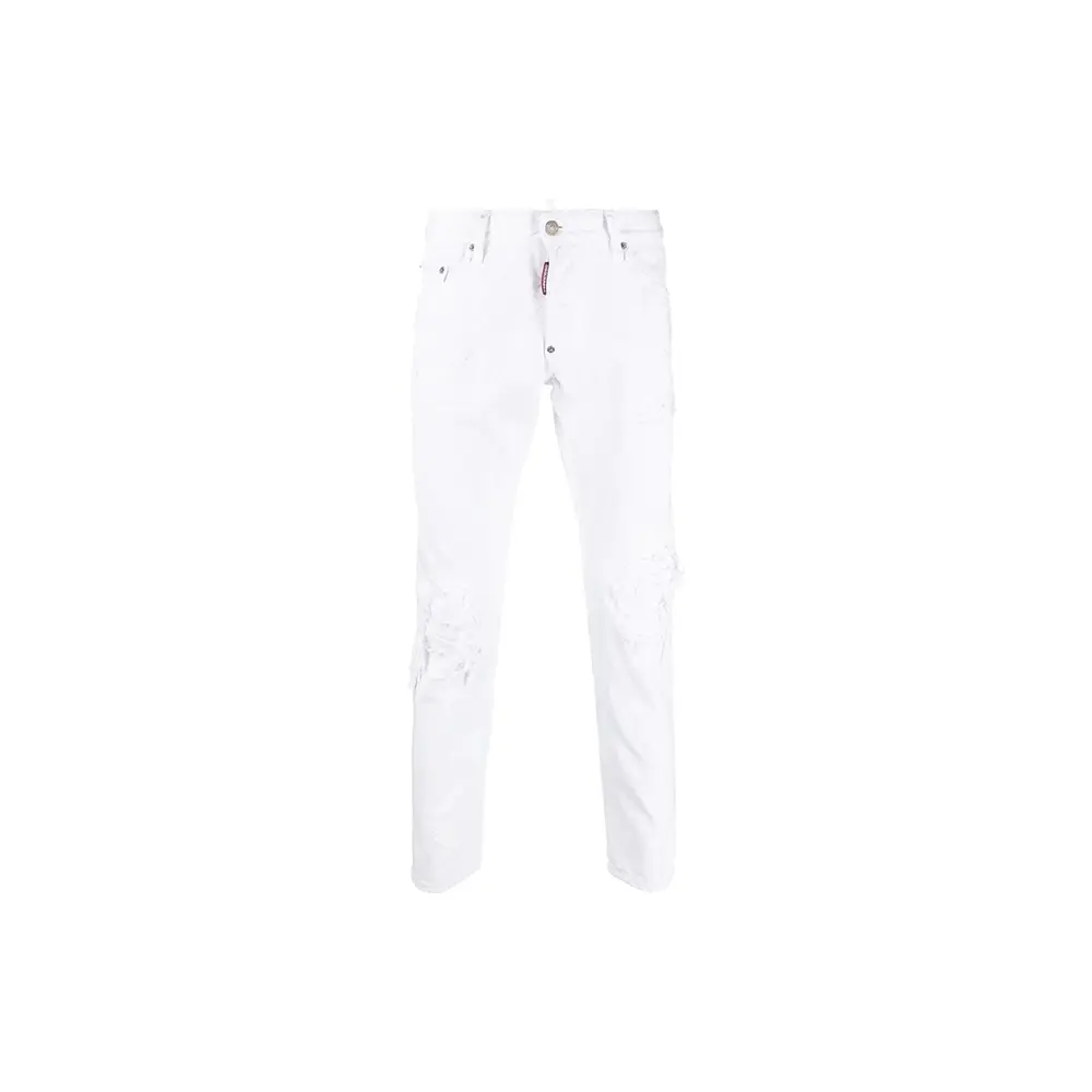 DSQUARED 2 Dsquared2 Джинсы Skinny Cut с эффектом потертости
DSQUARED 2 Dsquared2 Джинсы Skinny Cut с эффектом потертости