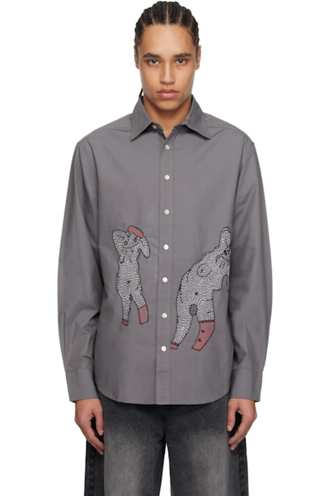 Серая двойная женская рубашка по фигуре Glass Cypress
Серая двойная женская рубашка по фигуре Glass Cypress