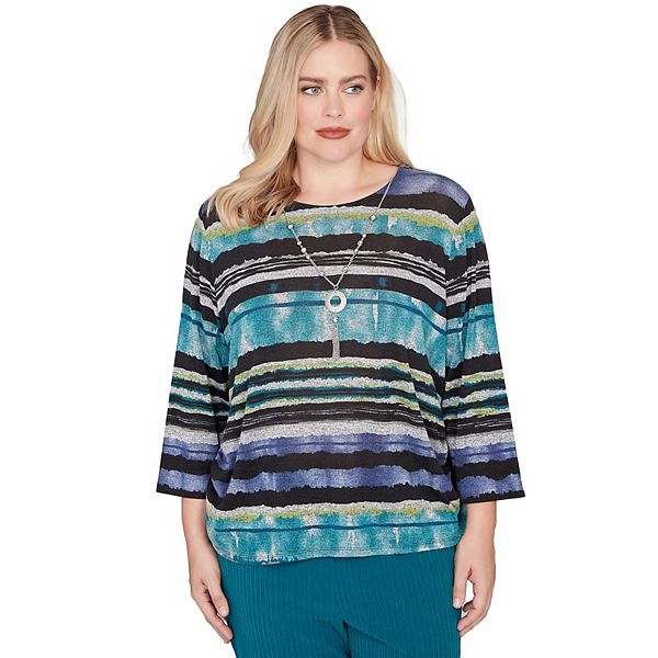 Топ Biadere melange stripe с ожерельем Alfred Dunner
Топ Biadere melange stripe с ожерельем Alfred Dunner