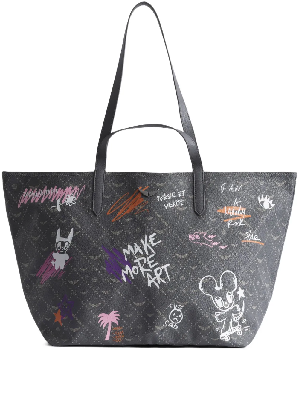 Сумка-тоут XL Z Shopper с монограммой Zadig&Voltaire, серый
Сумка-тоут XL Z Shopper с монограммой Zadig&Voltaire, серый