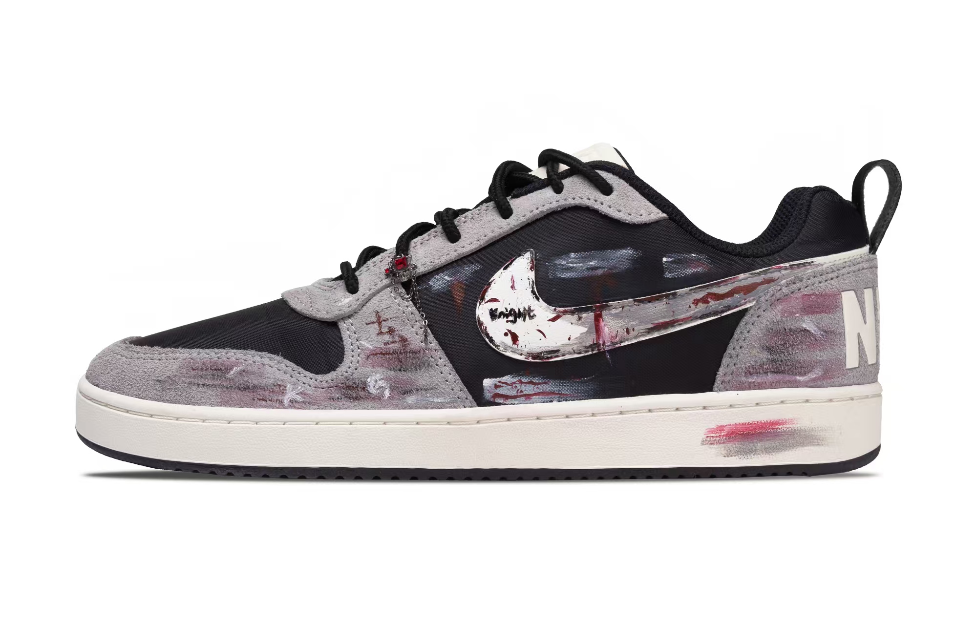 Court Borough Blood Cross Coverage Low top Skateboard Shoes мужские Nike, черный
Court Borough Blood Cross Coverage Low top Skateboard Shoes мужские Nike, черный