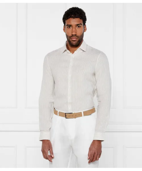 Льняная рубашка Slim fit Calvin Klein, бежевый
Льняная рубашка Slim fit Calvin Klein, бежевый