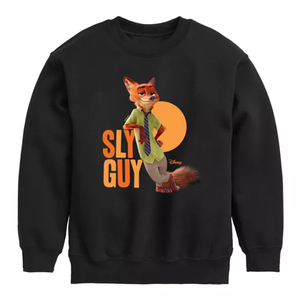 Зутопия для мальчиков 8-20 лет худи из флиса с принтом "Хитрец" Disney, черный
Зутопия для мальчиков 8-20 лет худи из флиса с принтом "Хитрец" Disney, черный