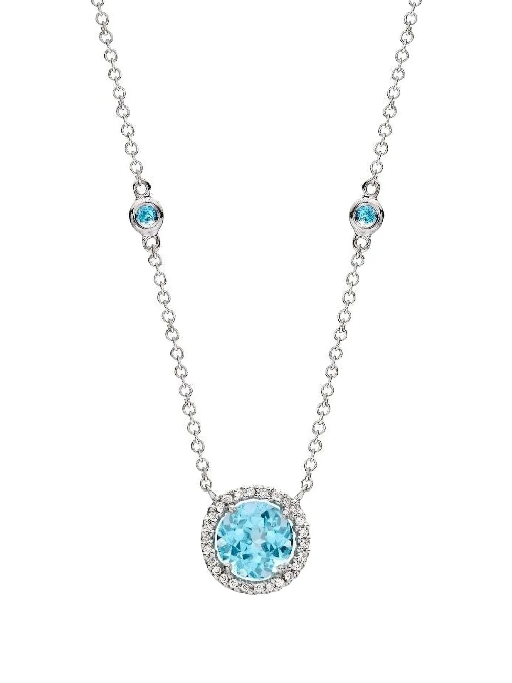 Колье Grace из белого золота с бриллиантами и топазами Kiki McDonough, серебяный
Колье Grace из белого золота с бриллиантами и топазами Kiki McDonough, серебяный