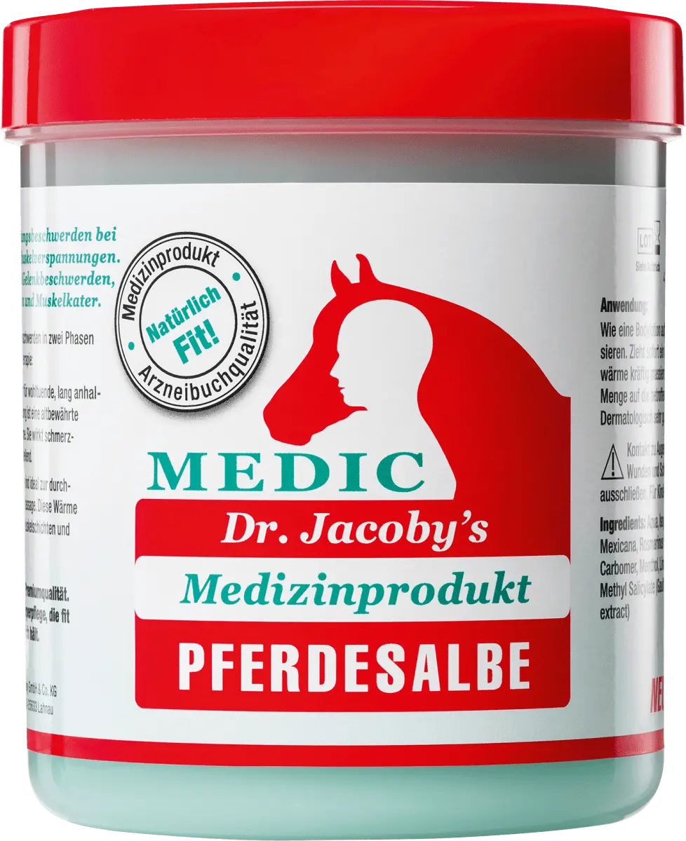 ориг. Лошадиная мазь 600мл Dr. Jacoby
ориг. Лошадиная мазь 600мл Dr. Jacoby