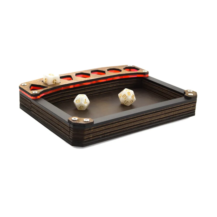 Мини-подставка для кубиков со столешницей из натурального ореха — ярко-розовый и веганская кожа в деревенском стиле, Dice Trays (C4 Labs)
Мини-подставка для кубиков со столешницей из натурального ореха — ярко-розовый и веганская кожа в деревенском стиле, Dice Trays (C4 Labs)