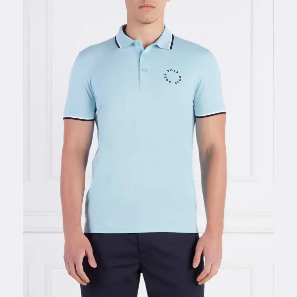 Рубашка-Поло узкого кроя Paule 2 Boss, синий
Рубашка-Поло узкого кроя Paule 2 Boss, синий