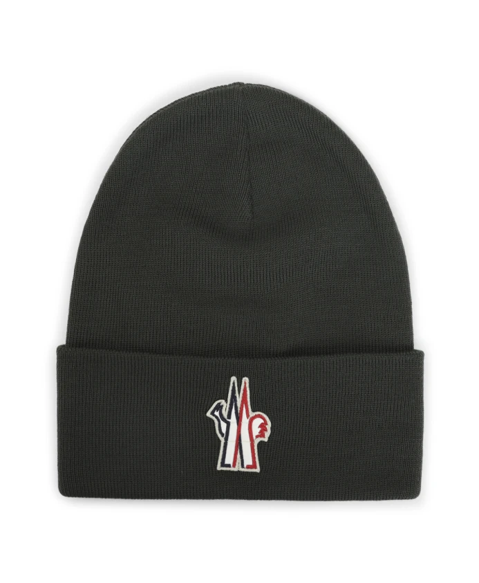 Зеленая зимняя шапка, стильный дизайн Moncler, зеленый
Зеленая зимняя шапка, стильный дизайн Moncler, зеленый