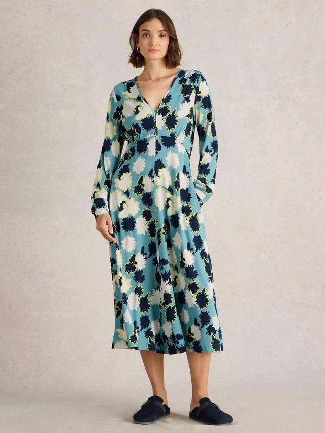 Трикотажное платье megan из органической хлопчатобумажной смеси White Stuff, синий/разноцветный
Трикотажное платье megan из органической хлопчатобумажной смеси White Stuff, синий/разноцветный