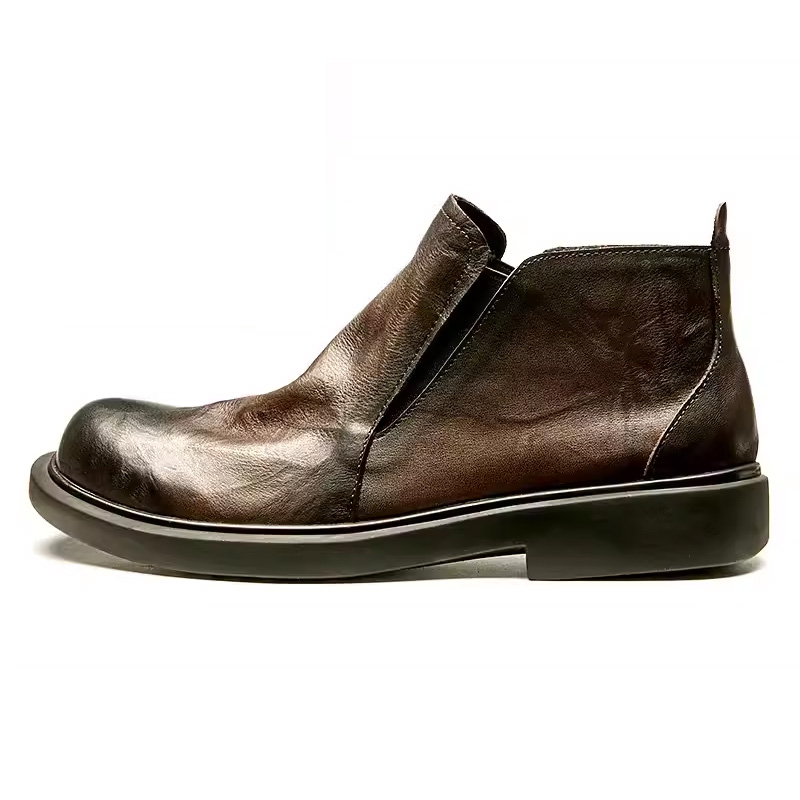 LEYGMENLG Мужские ботинки на шнуровке - кофе, цвет Coffee 
LEYGMENLG Мужские ботинки на шнуровке - кофе, цвет Coffee