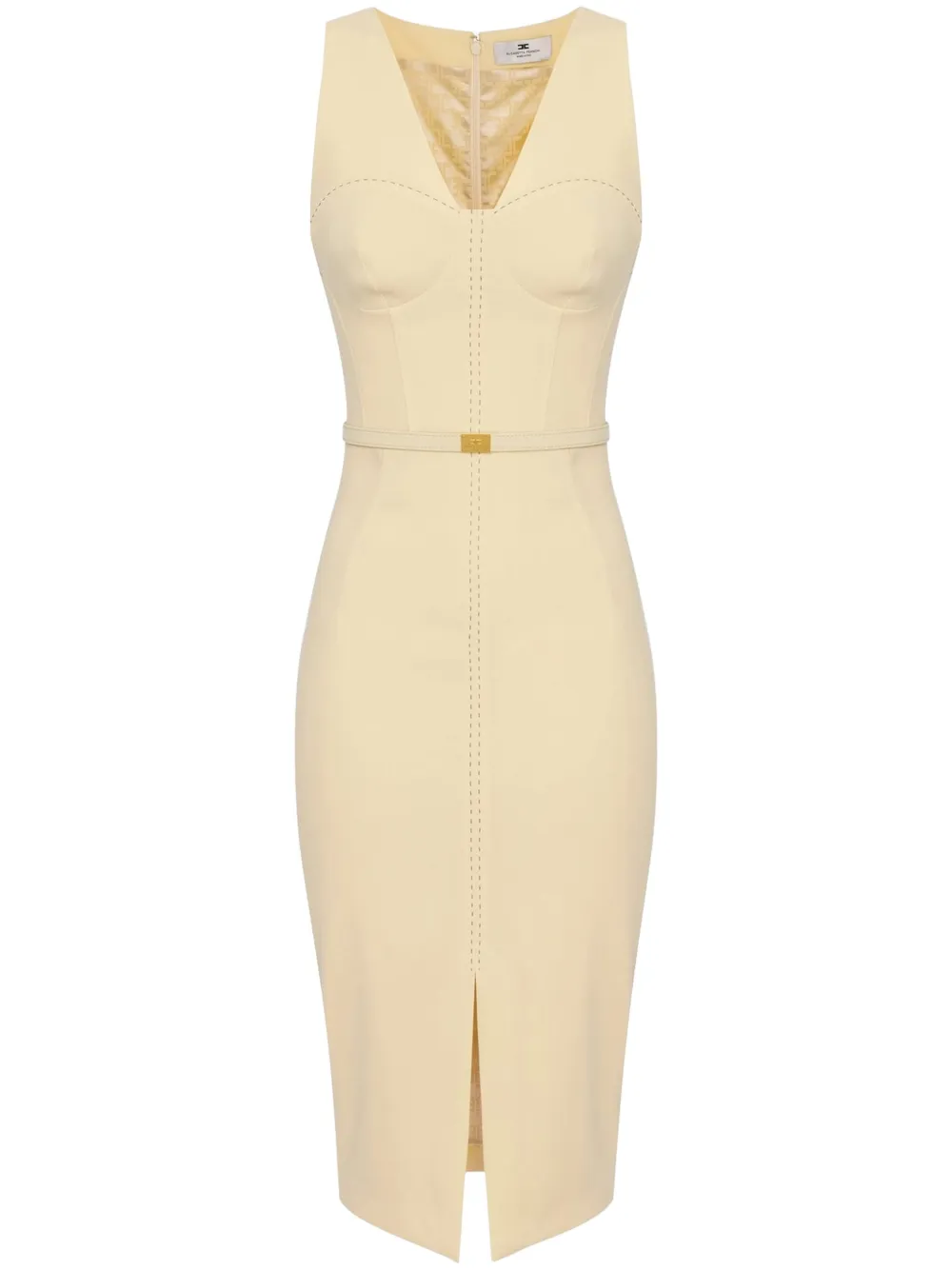 Креповое платье миди Elisabetta Franchi, нейтральный
Креповое платье миди Elisabetta Franchi, нейтральный