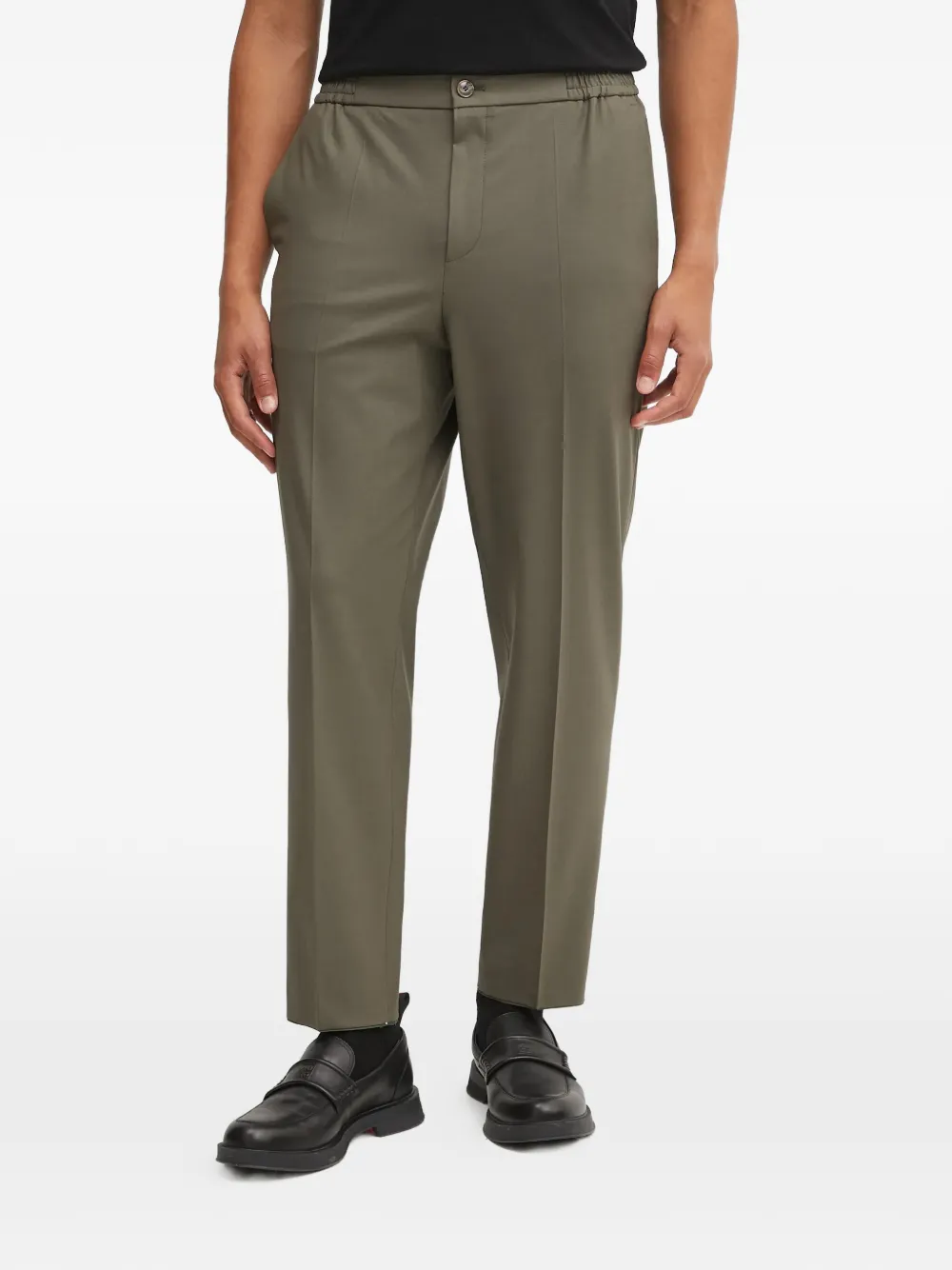 Брюки на эластичном поясе Hugo, зеленый
Брюки на эластичном поясе Hugo, зеленый