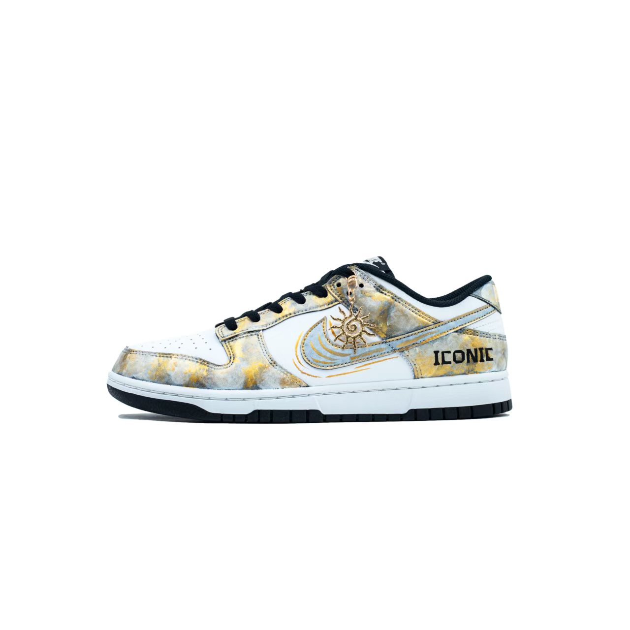 Nike Кроссовки для скейтбординга Dunk Golden Stone Age, износостойкие, низкие, унисекс, серо-золотые
Nike Кроссовки для скейтбординга Dunk Golden Stone Age, износостойкие, низкие, унисекс, серо-золотые