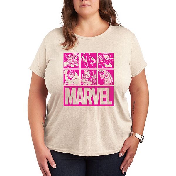 Футболка Plus size с розовым графическим принтом в клетку Marvel, Beige, Розовый, Футболка Plus size с розовым графическим принтом в клетку Marvel, Beige
Футболка Plus size с розовым графическим принтом в клетку Marvel, Beige, Розовый, Футболка Plus size с розовым графическим принтом в клетку Marvel, Beige