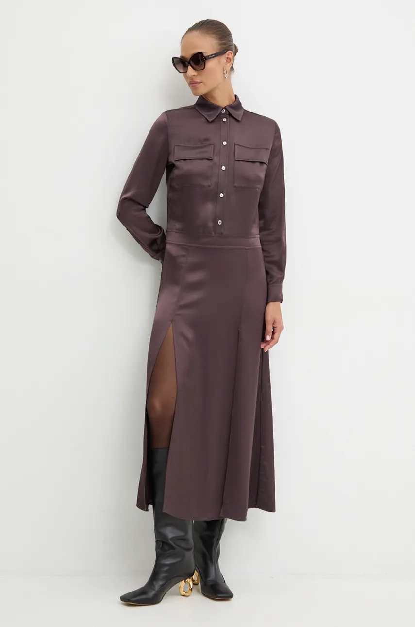 Платье Pinko, коричневый
Платье Pinko, коричневый