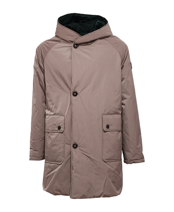 Двусторонняя куртка бежевого и темно-зеленого цвета. Oof Wear, коричневый
Двусторонняя куртка бежевого и темно-зеленого цвета. Oof Wear, коричневый