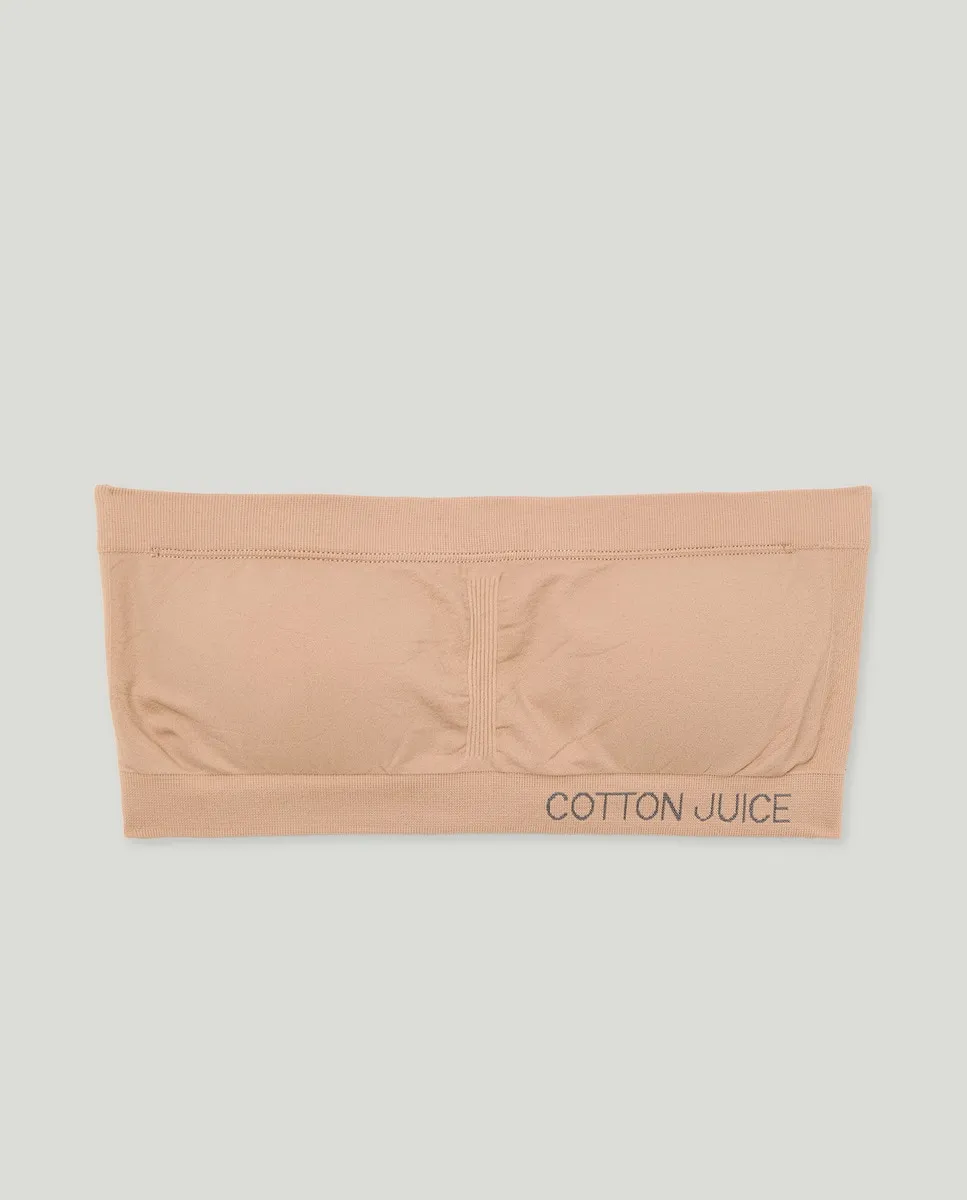 Детский бесшовный бандо Cotton Juice, бежевый
Детский бесшовный бандо Cotton Juice, бежевый