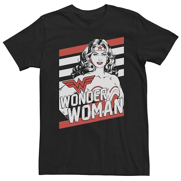 Футболка Big & Tall с портретом Wonder Woman и логотипом DC Comics Licensed Character
Футболка Big & Tall с портретом Wonder Woman и логотипом DC Comics Licensed Character