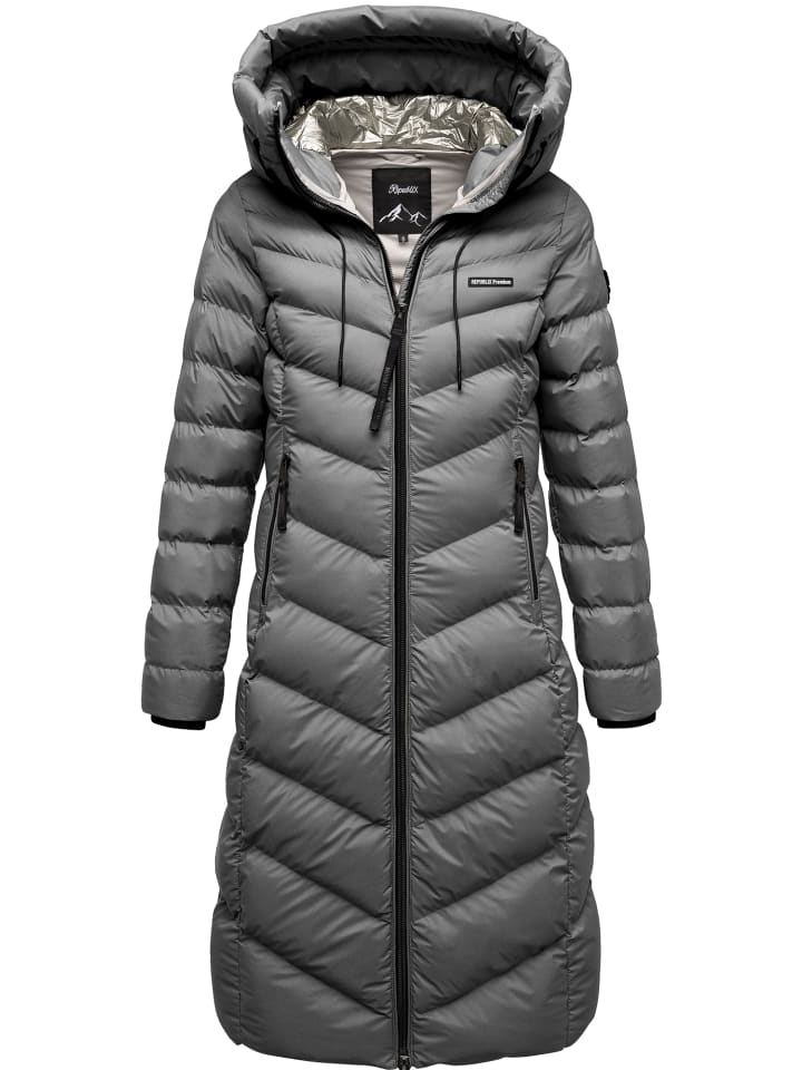 Зимняя куртка KAIA темно-серого цвета REPUBLIX
Зимняя куртка KAIA темно-серого цвета REPUBLIX