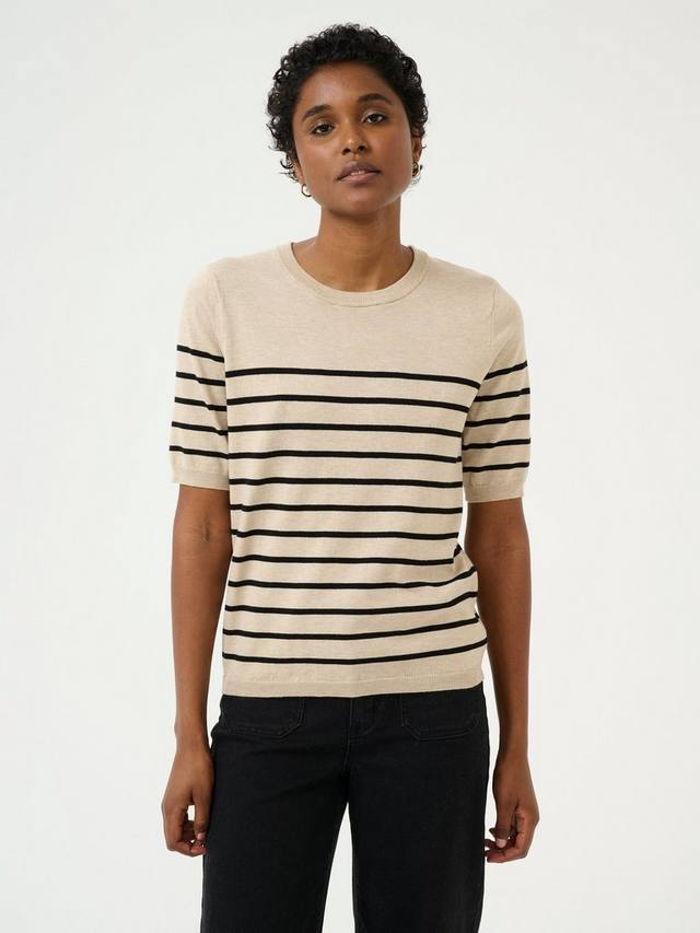 Джемпер с коротким рукавом в полоску от lizza KAFFE, цвет Feather Gray/Black
Джемпер с коротким рукавом в полоску от lizza KAFFE, цвет Feather Gray/Black