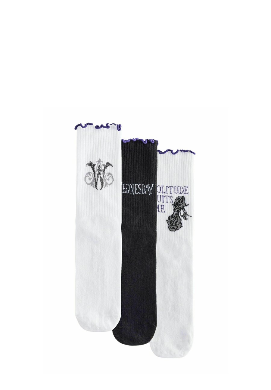 Носки Next LETTUCE WELT 3 PACK , Wednesday License/White
Носки Next LETTUCE WELT 3 PACK , Wednesday License/White