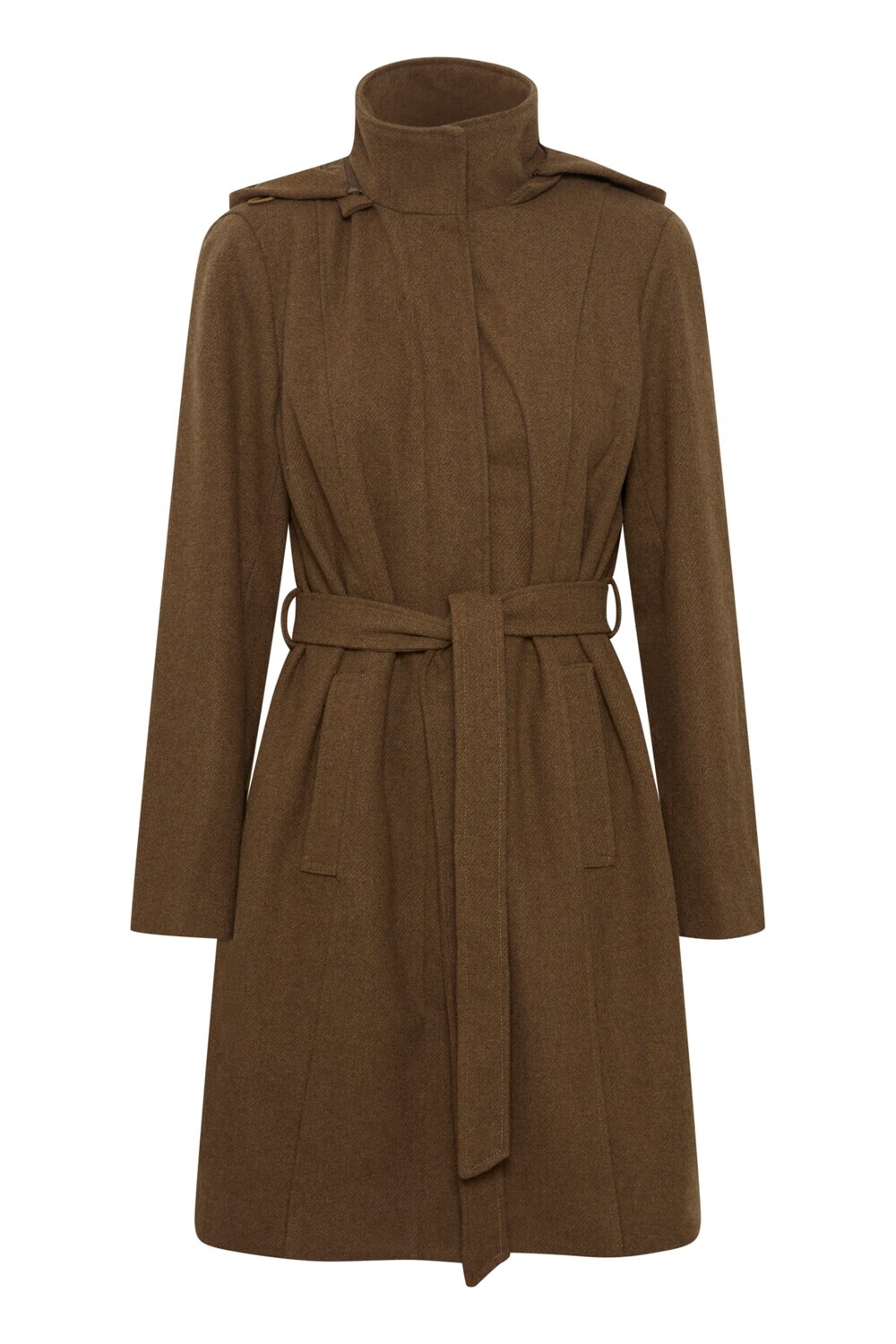 Межсезонное пальто Fransa, пестрый коричневый 
Межсезонное пальто Fransa, пестрый коричневый