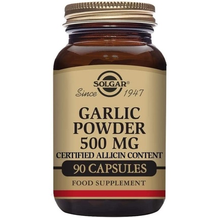 Растительные капсулы с чесночным порошком, 500 мг, 90 штук Solgar
Растительные капсулы с чесночным порошком, 500 мг, 90 штук Solgar