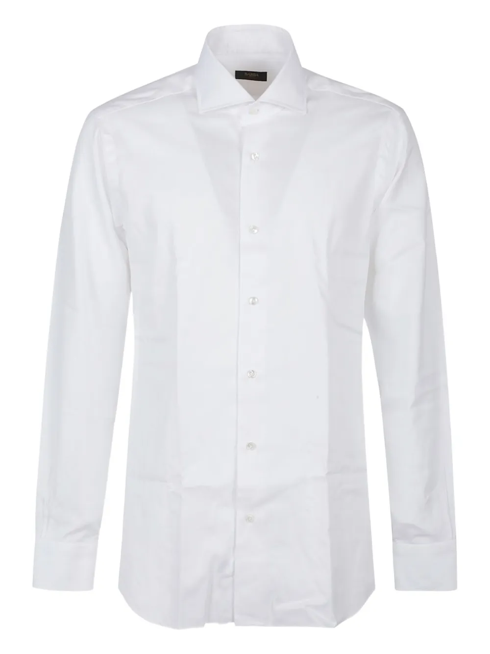 Хлопковая рубашка с длинными рукавами Barba, белый
Хлопковая рубашка с длинными рукавами Barba, белый