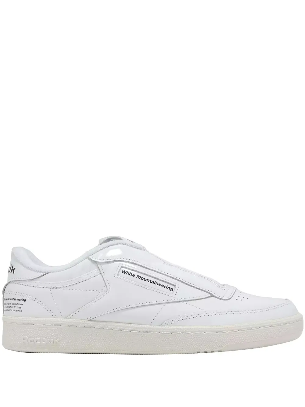 Кроссовки Club C 85 Vintage White из коллаборации с White Mountaineering REEBOK, белый 
Кроссовки Club C 85 Vintage White из коллаборации с White Mountaineering REEBOK, белый