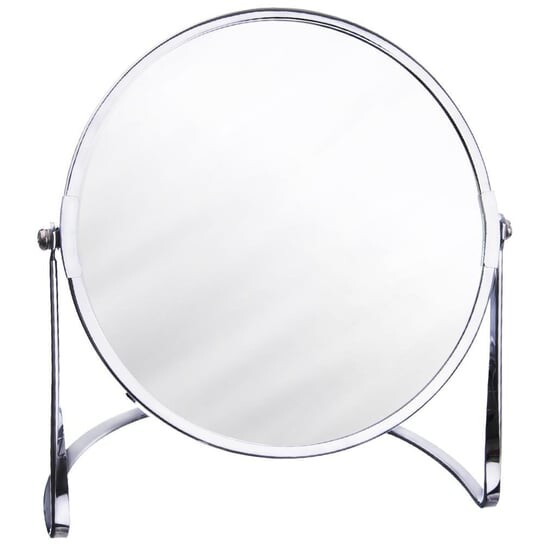 Подставка для косметического зеркала для макияжа Mirror DUO, Orion, серебро 
Подставка для косметического зеркала для макияжа Mirror DUO, Orion, серебро