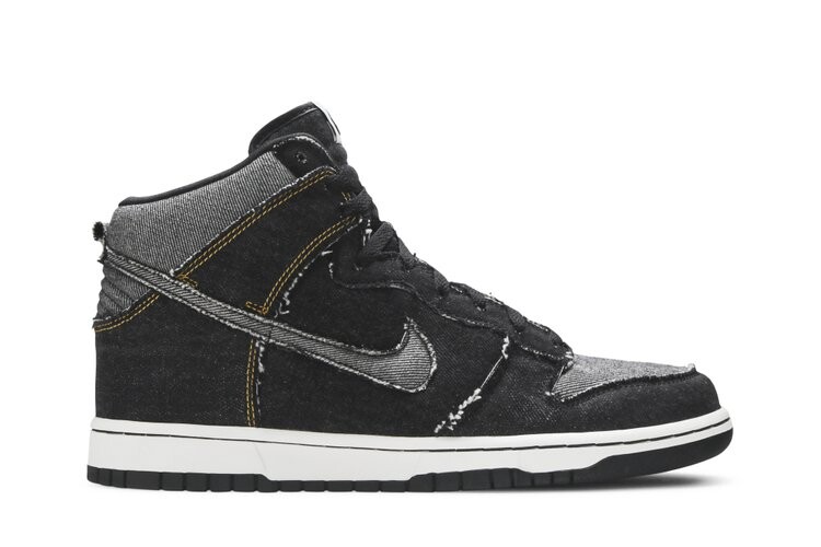 Кроссовки Nike Dunk Hi 'Denim', черный
Кроссовки Nike Dunk Hi 'Denim', черный