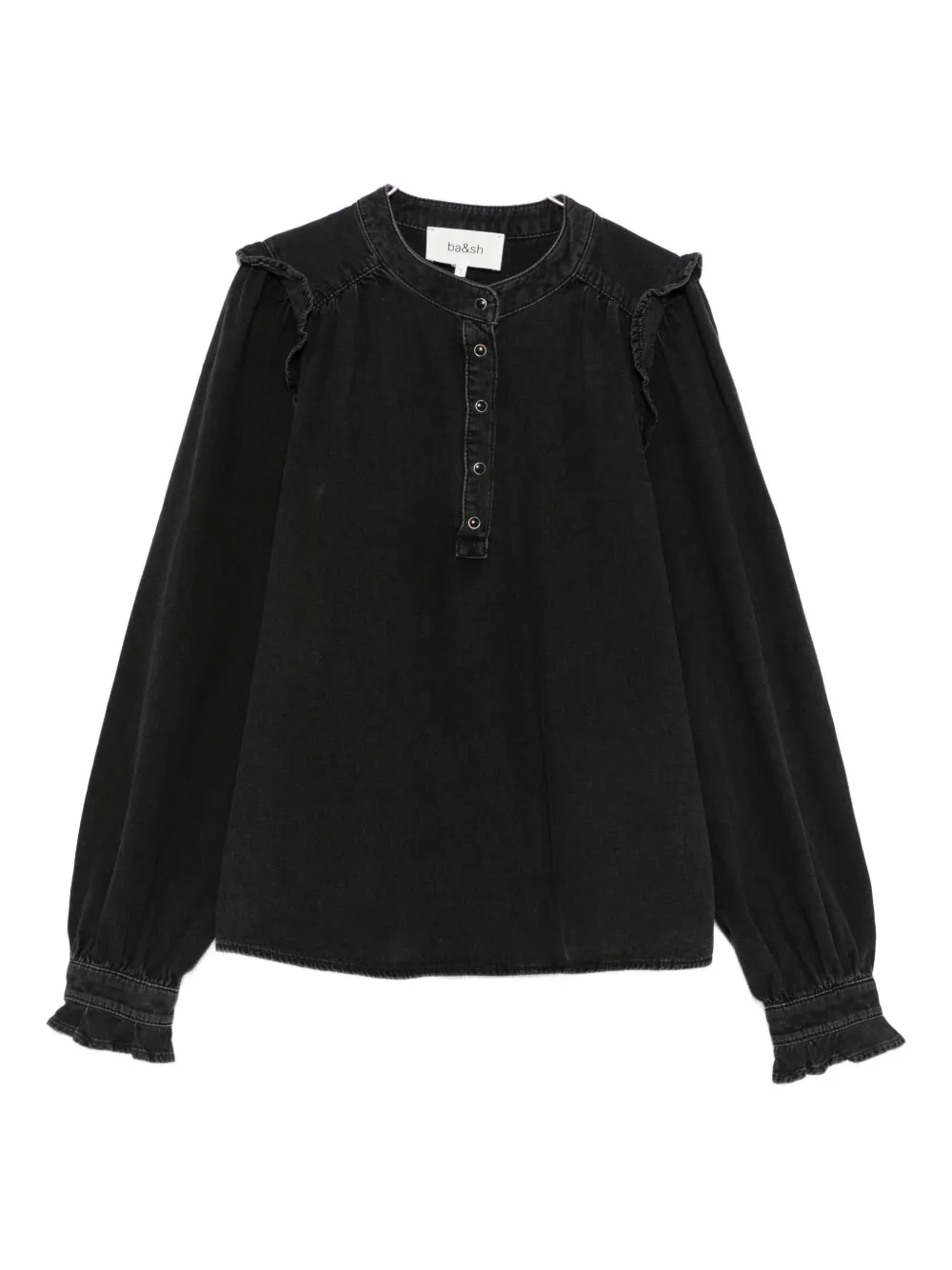 Блузка с оборками Mio Ba&Sh, черный
Блузка с оборками Mio Ba&Sh, черный