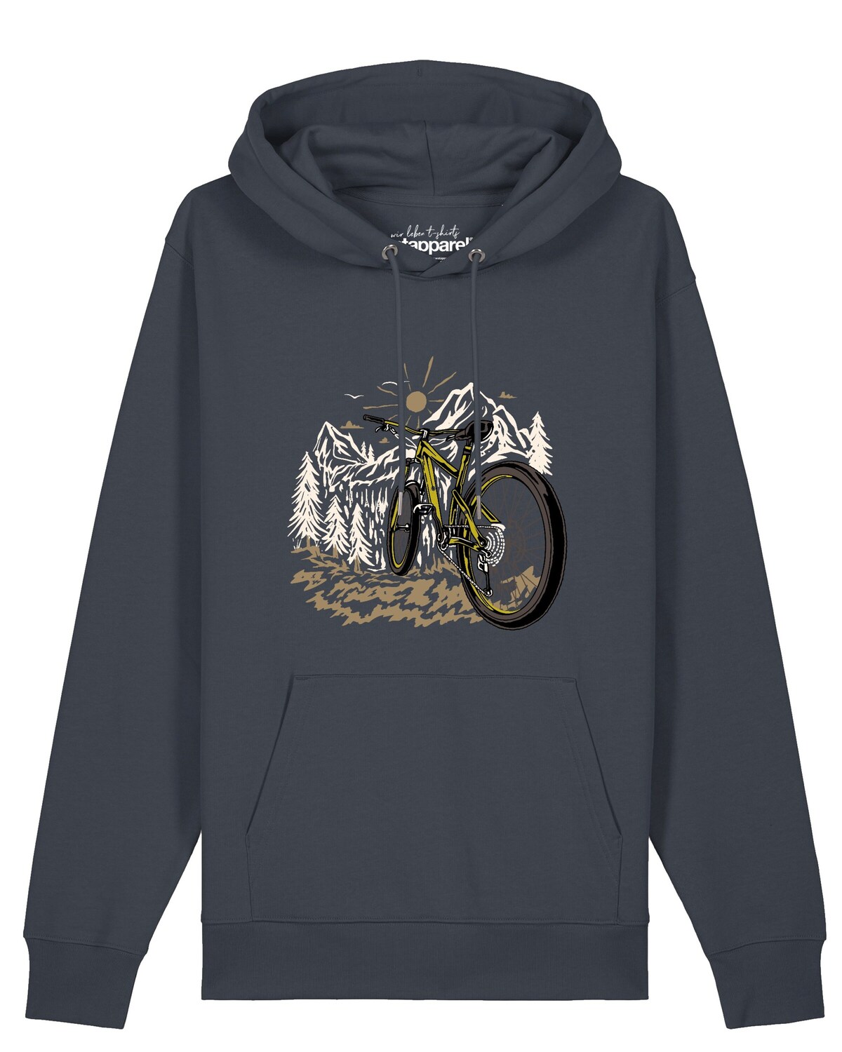 Watapparel Толстовка 'Mountainbike und Berge' в цвете Anthracite
Watapparel Толстовка 'Mountainbike und Berge' в цвете Anthracite