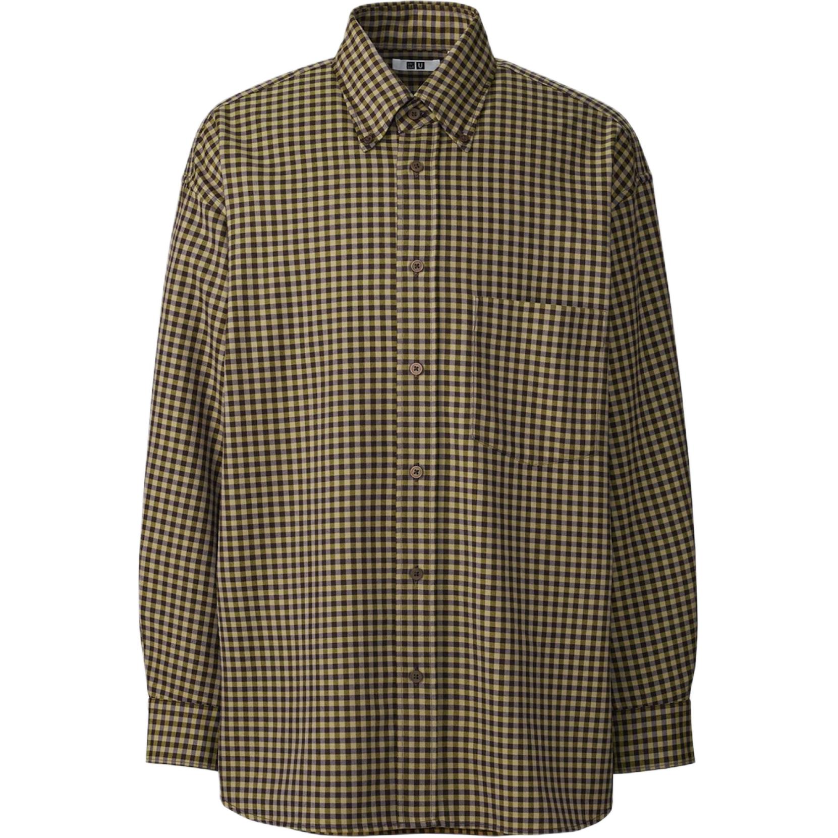 UNIQLO Рубашка U Collection мужская earth yellow
UNIQLO Рубашка U Collection мужская earth yellow