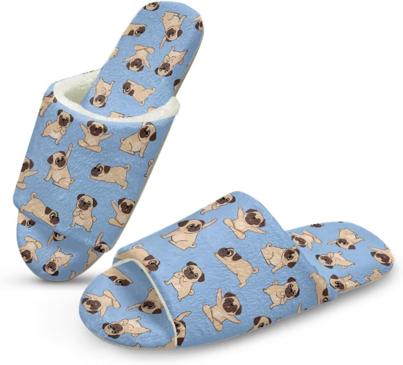 Домашние тапочки Forchrinse для женщин и мужчин с открытым носком, гостевые тапочки, можно стирать, многоразовые, для спа и отеля, Pug
Домашние тапочки Forchrinse для женщин и мужчин с открытым носком, гостевые тапочки, можно стирать, многоразовые, для спа и отеля, Pug