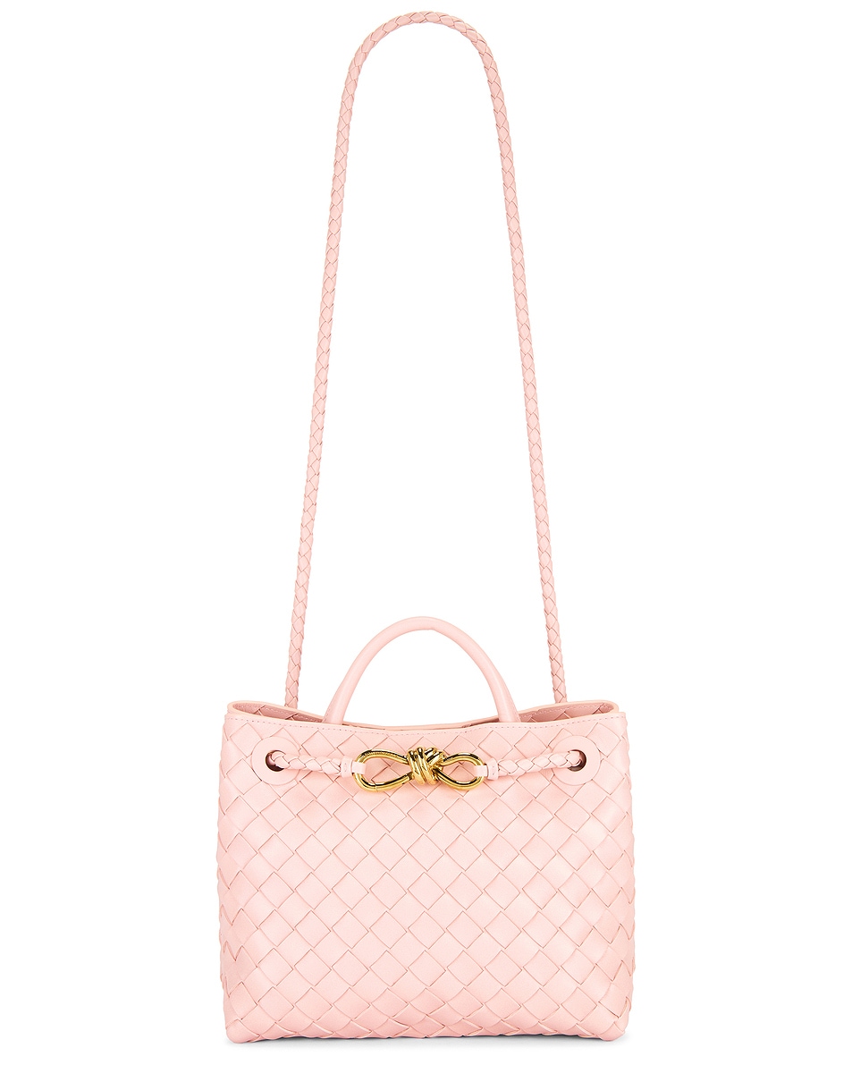 Маленькая сумка Andiamo Bottega Veneta, Rose & Muse Brass
Маленькая сумка Andiamo Bottega Veneta, Rose & Muse Brass