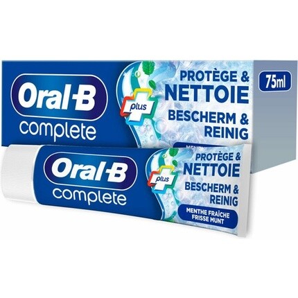 Зубная паста Complete Protect & Clean 75 мл Oral-B
Зубная паста Complete Protect & Clean 75 мл Oral-B