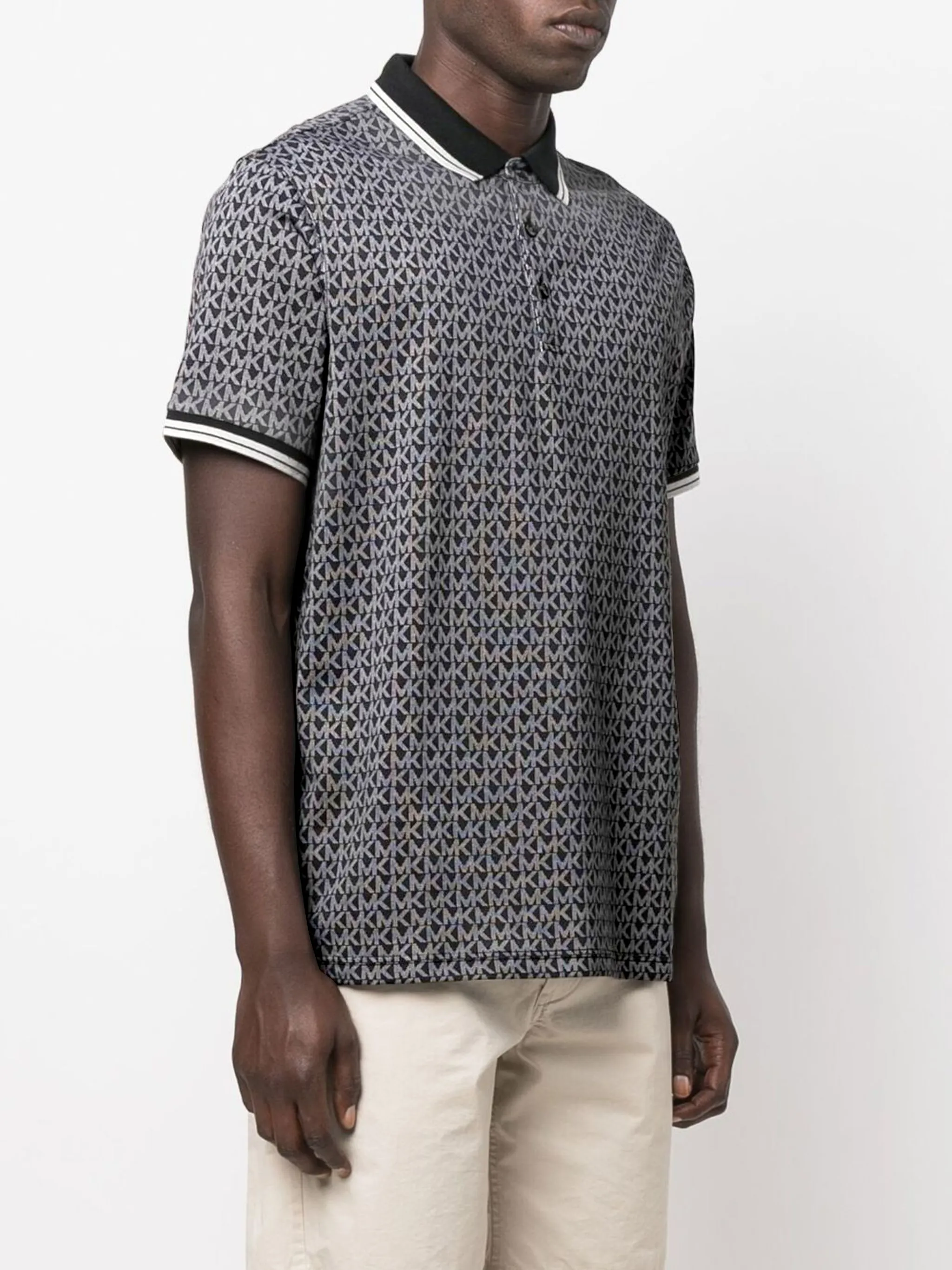 Рубашка поло Greenwich с монограммой MK Michael Kors, черный
Рубашка поло Greenwich с монограммой MK Michael Kors, черный