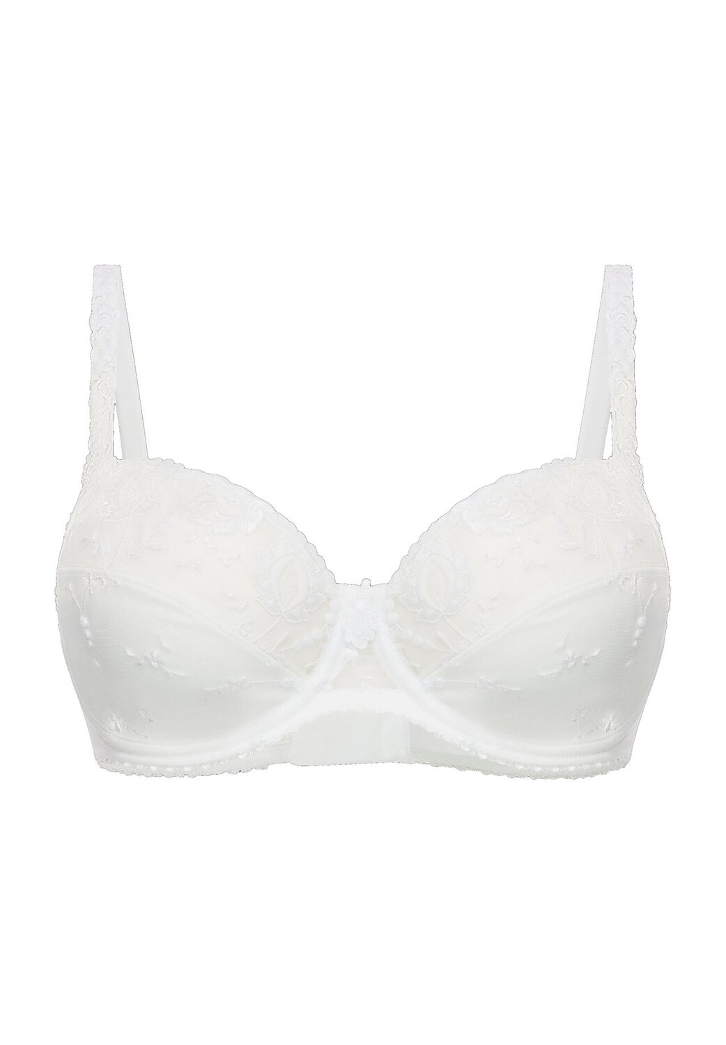 Женский бюстгальтер на косточках с кружевной вышивкой Conturelle Felina, белый
Женский бюстгальтер на косточках с кружевной вышивкой Conturelle Felina, белый