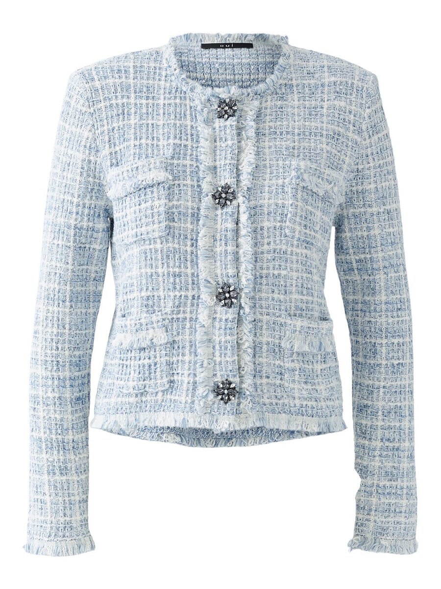 Вязаный кардиган OUI, светло-синий
Вязаный кардиган OUI, светло-синий