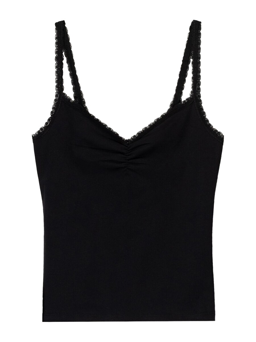 Топ Bershka, Black
Топ Bershka, Black