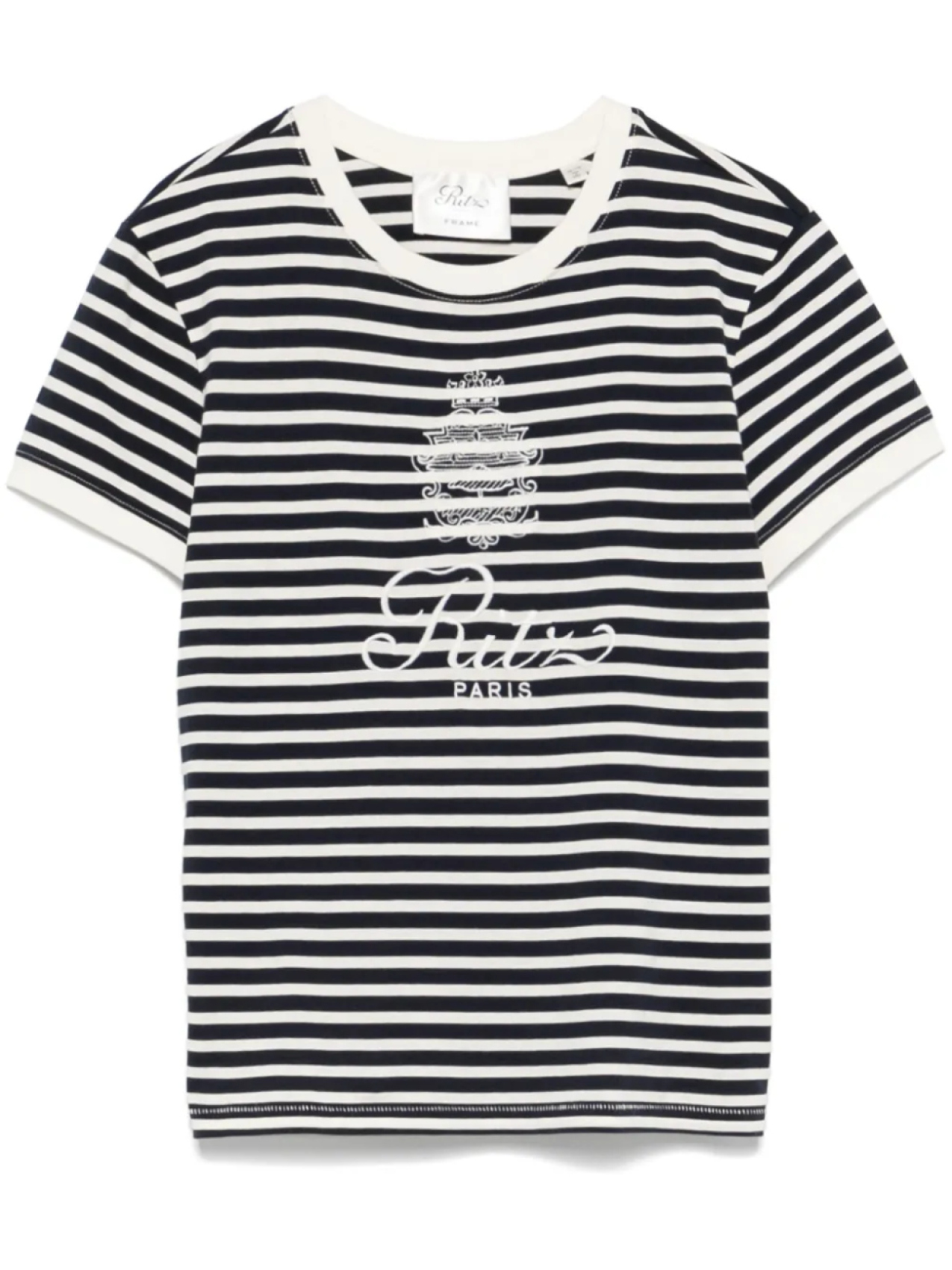 Футболка с вышитым логотипом FRAME x Ritz Paris, синий
Футболка с вышитым логотипом FRAME x Ritz Paris, синий