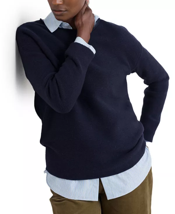 Женский свитер с длинными рукавами и фруктовым принтом Seasalt Cornwall, синий
Женский свитер с длинными рукавами и фруктовым принтом Seasalt Cornwall, синий