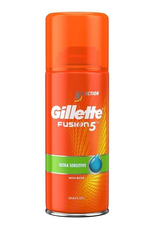 Gillette Fusion5 Ultra Sensitive Mini гель для бритья, 75 ml
Gillette Fusion5 Ultra Sensitive Mini гель для бритья, 75 ml